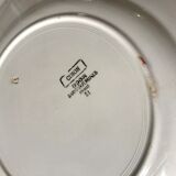 Round dish Digoin Sarreguemines model "Cibon" years 30-40