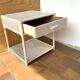Table de nuit ou chevet en rotin