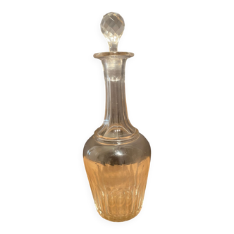 Carafe en cristal taillé XIXe Napoléon III