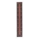 Vintage Turkish hallway rug 61x376 cm