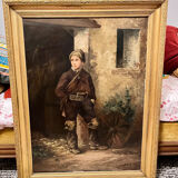 Tableau enfant XIX