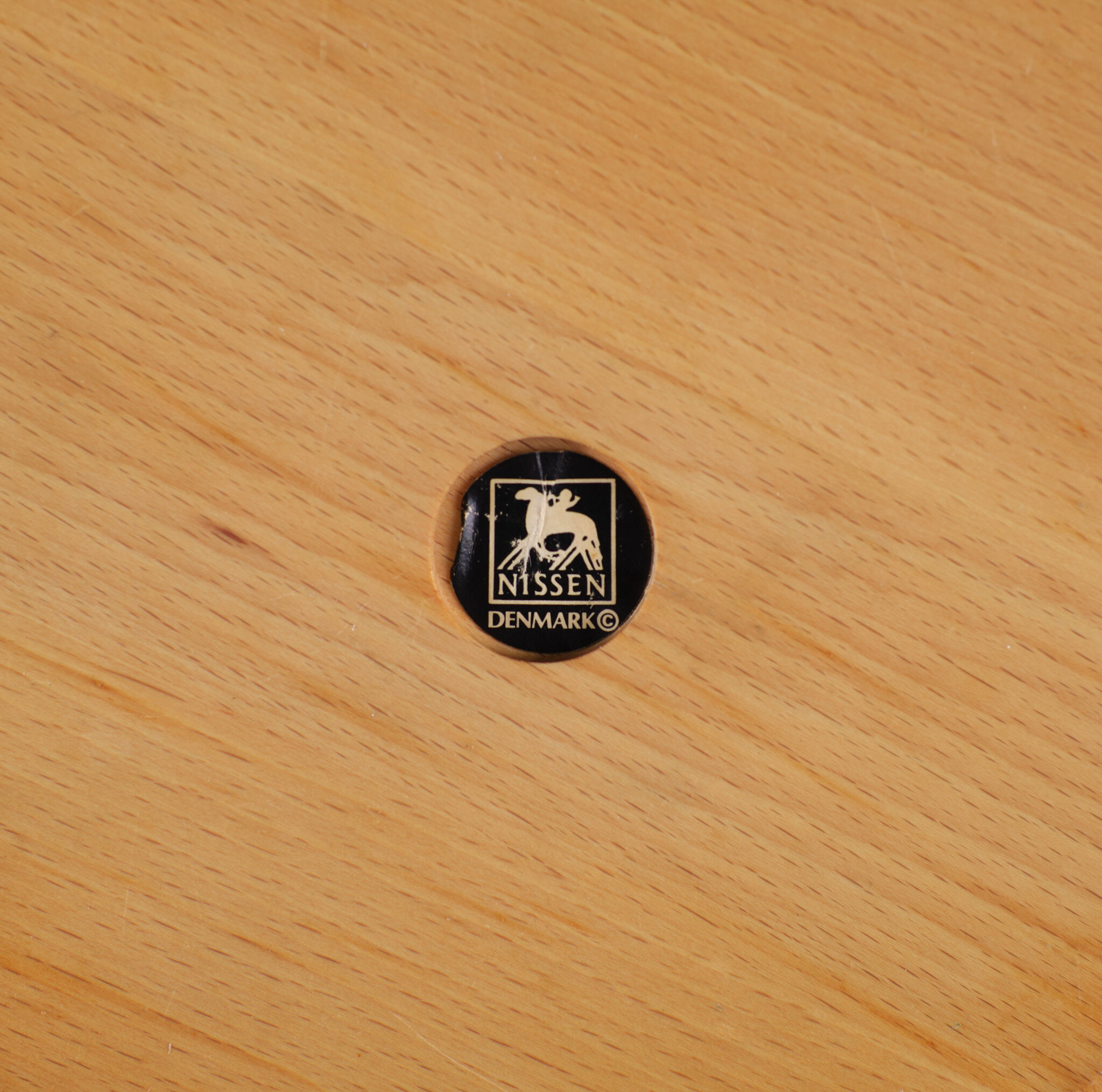 Richard Nissen solid teak salad bowl set, 1960s, Denmark