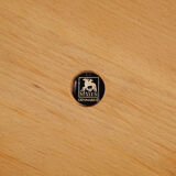 Richard Nissen solid teak salad bowl set, 1960s, Denmark