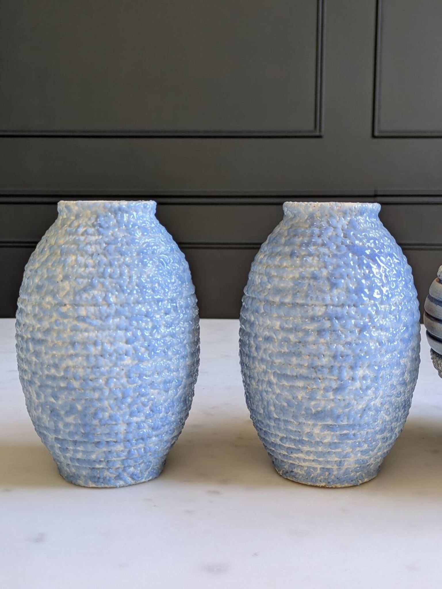 Trio de vases Art Déco ODYV
