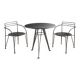 Lot table and chairs Pascal Mourgue