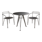 Lot table and chairs Pascal Mourgue