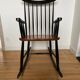 Vintage Scandinavian design rocking chair