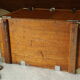 Caisse, cabinet de métier en bois vintage
