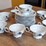 Table service of 108 pieces, Limoges porcelain, Sofafils