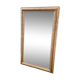 Old plastered and gilded wooden mirror 138x84