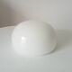 Old vintage globe lampshade in opaline.