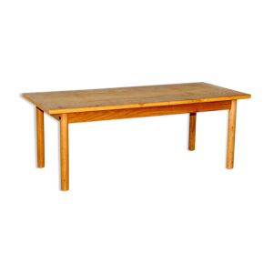 banc minimaliste en chêne,