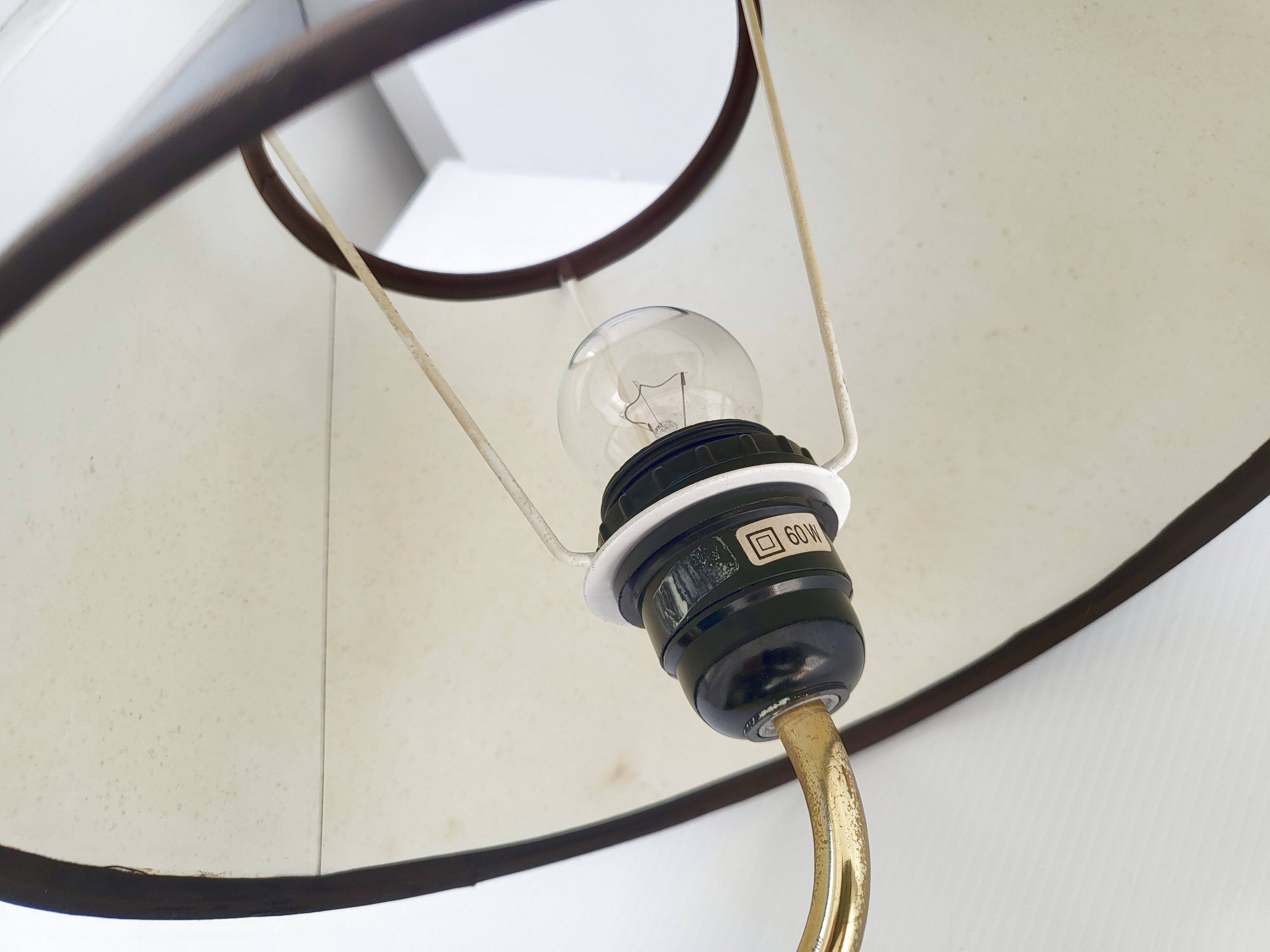 Vintage antelope lamp 1970