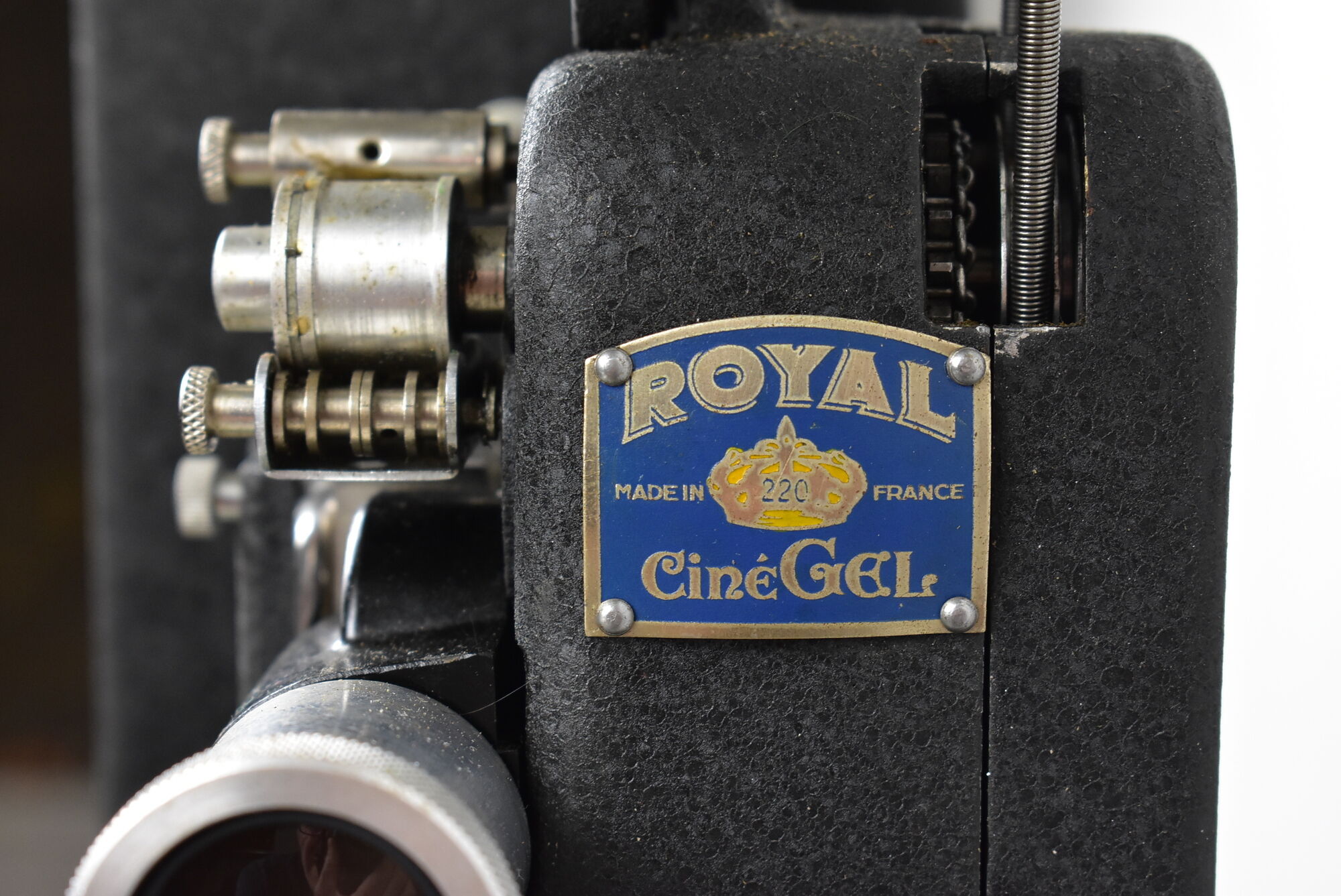 16 mm old projector Royal cinegel France