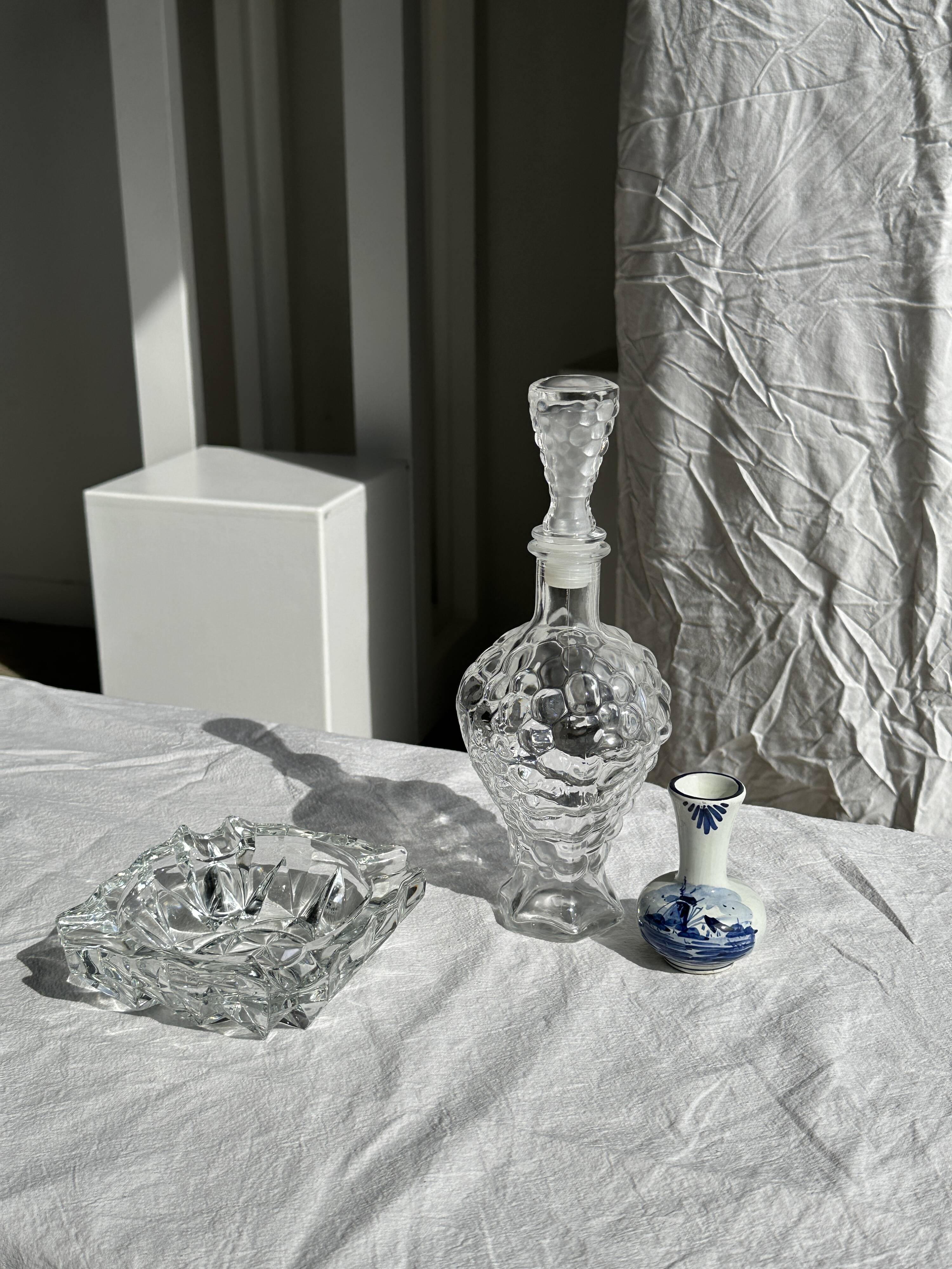 Large square ashtray large diamond tips