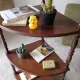 Vintage corner shelf from the 70s/80s.