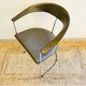 ARRBEN Ursula Vintage Design Armchair - Leather and Chrome - 1980s