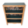 Renovated green cedar wood bookshelf