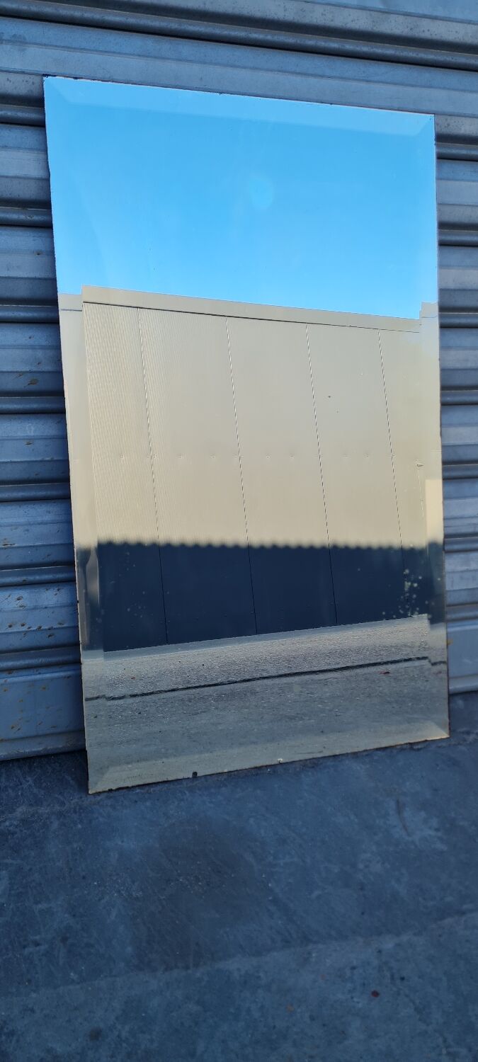 Art Deco beveled mirror