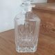 Crystal whisky carafe