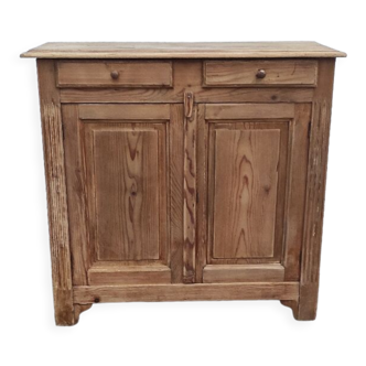 Parisian sideboard in vintage raw fir