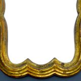 Mirror in gilded painted wood - 1960s