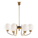 Mid-century modern chandelier, Italy, 1960s