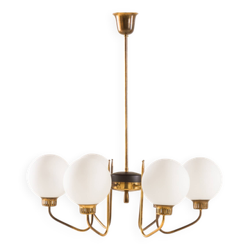 Mid-century modern chandelier, Italy, 1960s