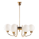Mid-century modern chandelier, Italy, 1960s