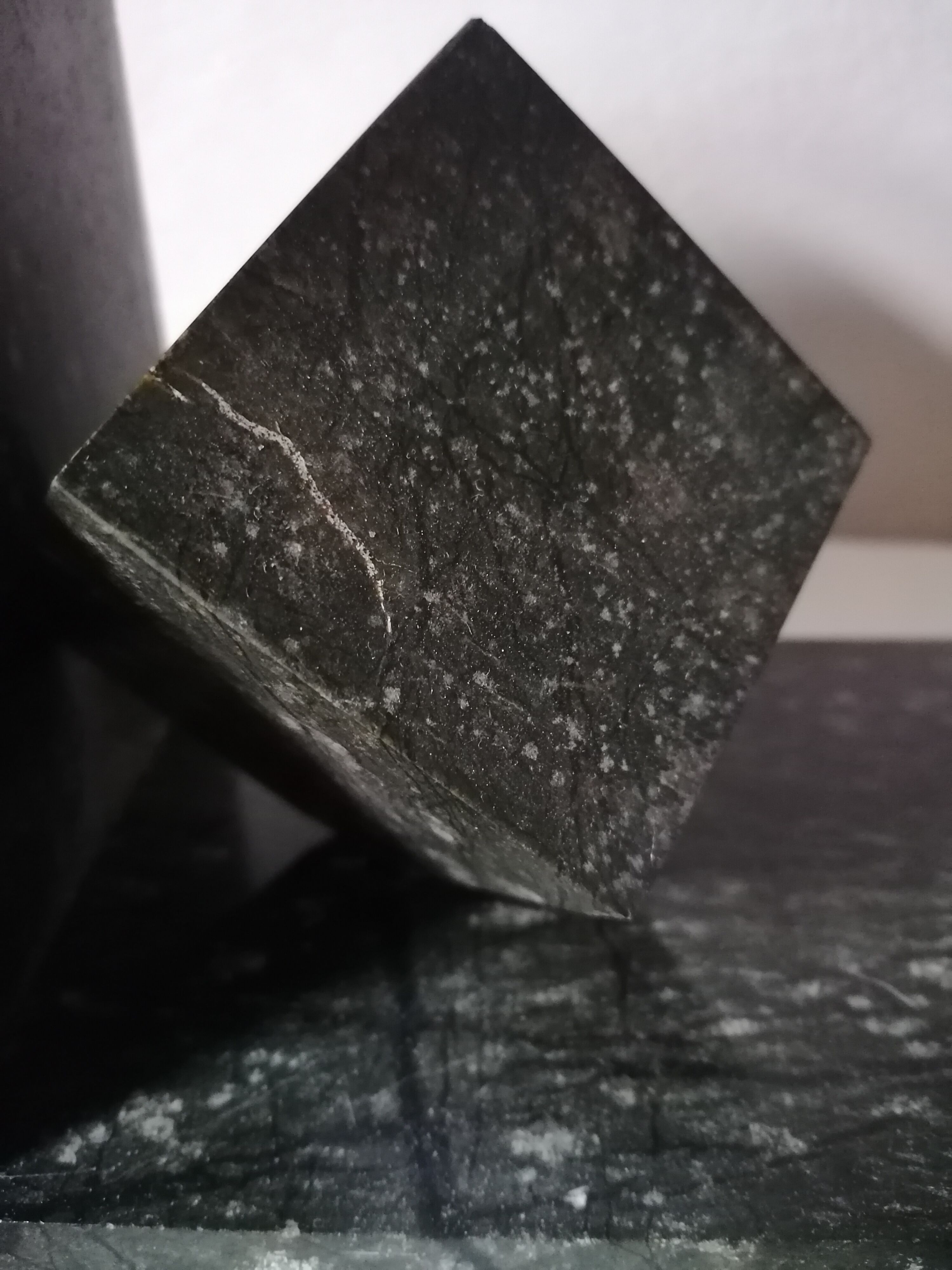 Greenhouse books in black marble