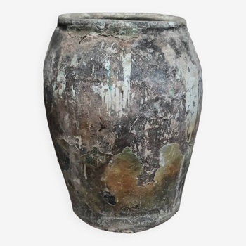 Old terracotta pot