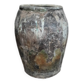 Old terracotta pot
