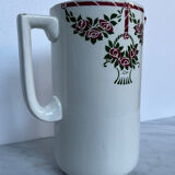 Large pitcher or antique vase Saint-Amand Balmoral model