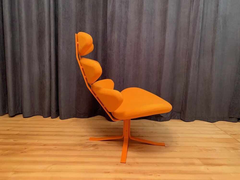 Danish Model EJ 5-S Lounge Chair by Poul M. Volther for Erik Jørgensen, 2010s