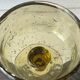 Verre - coupe biot en verre soufflé et bullé