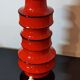 Vase XL west germany 267-48 glossy red ceramic