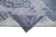 Hand-knotted rustic anatolian 1980s 174 cm x 280 cm grey carpet