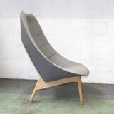 Uchiwa Quilt armchair, Hay
