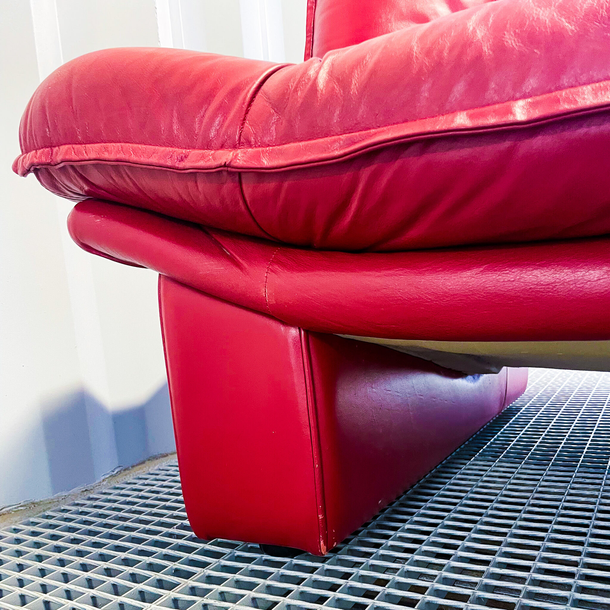 Nicoletti Salotti - 3-seater leather sofa