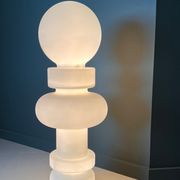 Sun lamp model 2490 RE by Bobo Piccoli for Fontana Arte, Italy 1968