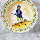 Ceramic Dish XIX Century, Arts and Crafts