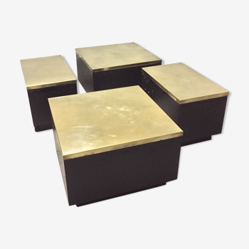 Brass coffee tables