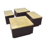 Brass coffee tables