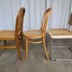 Set of 4 Mix & Match Dining Chairs with Cane Seat / Mid-Century Dining Furn