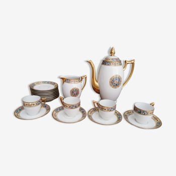 Old Porcelaine Limoges uc Coffee Service Party