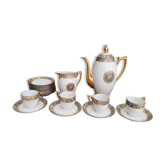 Old Porcelaine Limoges uc Coffee Service Party