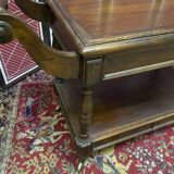 Service, service trolley with wheels, 4 drawers, solid oak