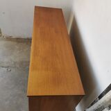 Vintage enfilade, walnut veneer 1970