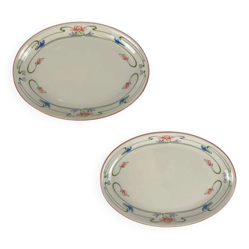 Villeroy & Boch duo of dishes, model "Florida"