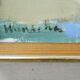 Stig Wernheden, Scandinavian Modern Landscape, 1960s, Oil on Canvas, Framed